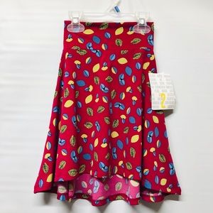 LULAROE LOT OF 2!! GIRLS SKIRTS KIDS AZURE SZ 2 & 4 NWT